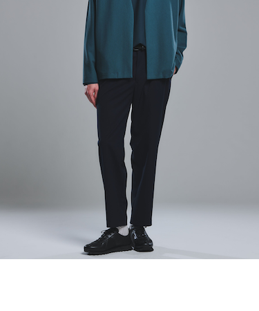 DICROS ポリエステル ツイル 1プリーツ W2 ユーティリティパンツ -ストレッチ・撥水-