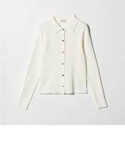 <1_OF MINE>エリツキ リブ ニット