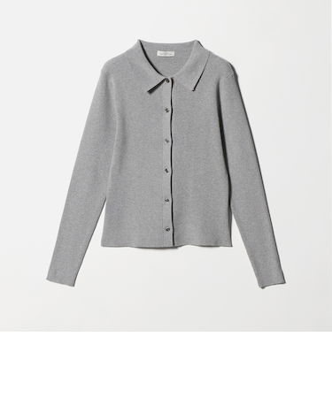 ＜1_OF MINE＞エリツキ リブ ニット