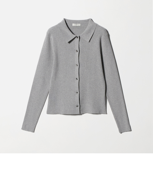 ＜1_OF MINE＞エリツキ リブ ニット