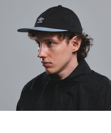 【別注】＜UMBRO＞ロゴ キャップ