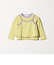 ボーダーTシャツ＋キャミソール セット / キッズ 100cm-130cm