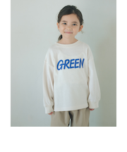 GREENロゴ ロングTシャツ / キッズ 100cm-160cm