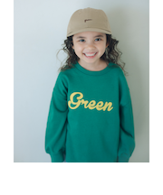 GREENロゴ ロングTシャツ / キッズ  100cm-160cm
