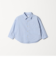 ストライプシャツ / キッズ  100cm-130cm 撥水