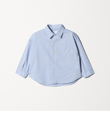 ストライプシャツ / キッズ  100cm-130cm 撥水