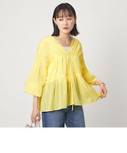 全方位映えギャザーブラウス