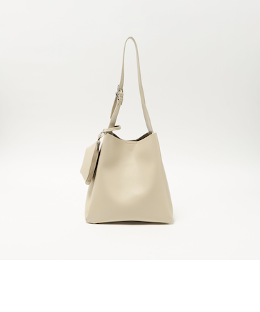 ワンハンドル チャームバッグ