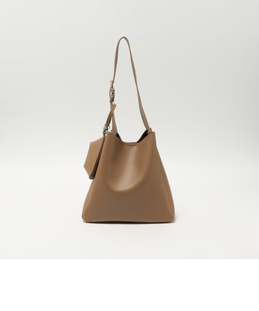 ワンハンドル チャームバッグ