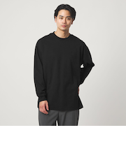 ALBINI ハイゲージ モクロディ クルーネック カットソー