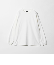 ALBINI ハイゲージ モクロディ クルーネック カットソー