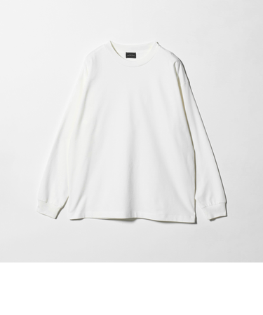 ALBINI ハイゲージ モクロディ クルーネック カットソー