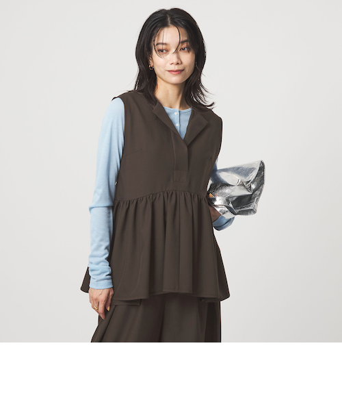 別注】＜PROTAGONISTA＞2WAY ノースリーブ ブラウス｜グリーンレーベル