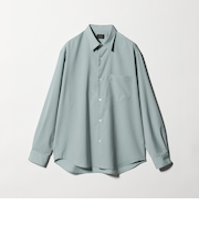 ウォッシャブル トロ ジャストルーズ シャツ -ストレッチ-