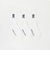 ＜On＞LOGO SOCK HIGH 3パック ソックス