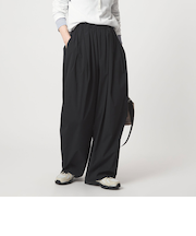 【WEB限定】＜at ease＞2WAY ワイド パンツ 撥水 UVカット