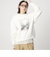 【WEB限定】＜at ease＞フォト プリント スウェット プルオーバー