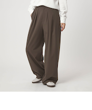 【WEB限定】＜at ease＞オルマイ スラックス ウォッシャブル ストレッチ UVカット