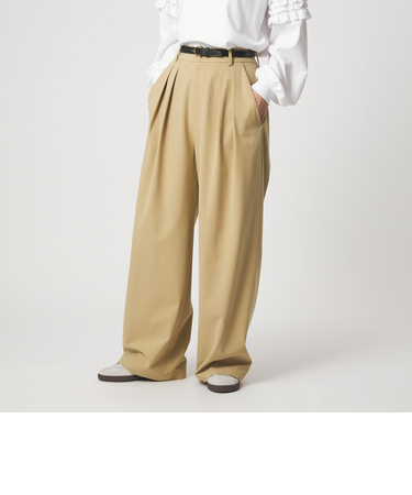 【WEB限定】＜at ease＞オルマイ スラックス ウォッシャブル ストレッチ UVカット