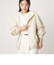 【WEB限定】＜at ease＞フード ブルゾン マシンウォッシャブル 撥水 UVカット