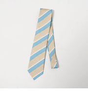 <Luisa Esposito>8.0cm スタンプ ストライプ2 ネクタイ