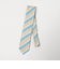 ＜Luisa Esposito＞8.0cm スタンプ ストライプ２ ネクタイ