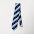 ＜Luisa Esposito＞8.0cm スタンプ ストライプ２ ネクタイ