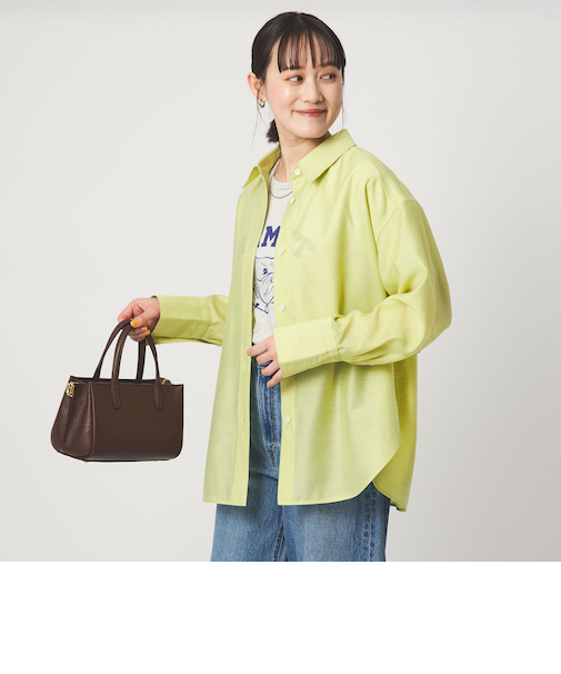 ［size SHORTあり］ミルフィーユデイリーシャツ