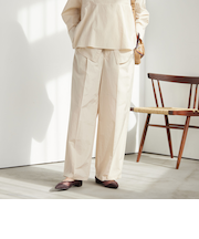 FAbRICA 2タック ワイド パンツ