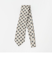 ＜Luisa Esposito＞8.0cm スタンプ コモン4 ネクタイ