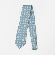 ＜Luisa Esposito＞8.0cm スタンプ コモン2 ネクタイ