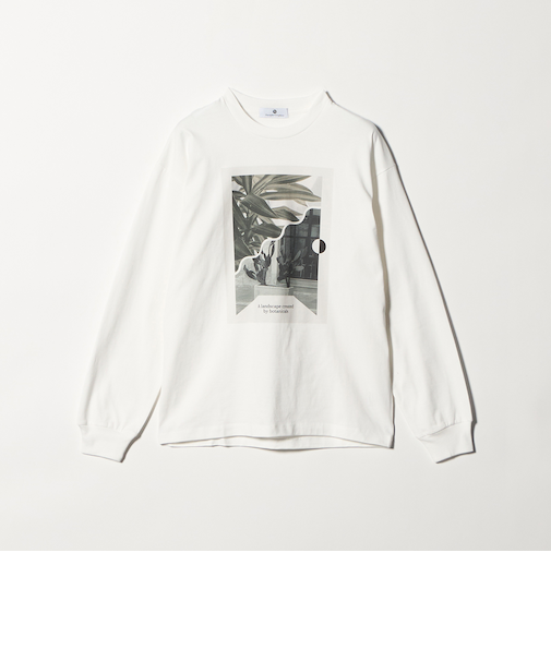 <Phospho Graphica>グラフィック ロングスリーブ Tシャツ