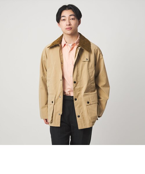 Barbour＞オーバーサイズフィット ピーチスキン ビデイル ジャケット