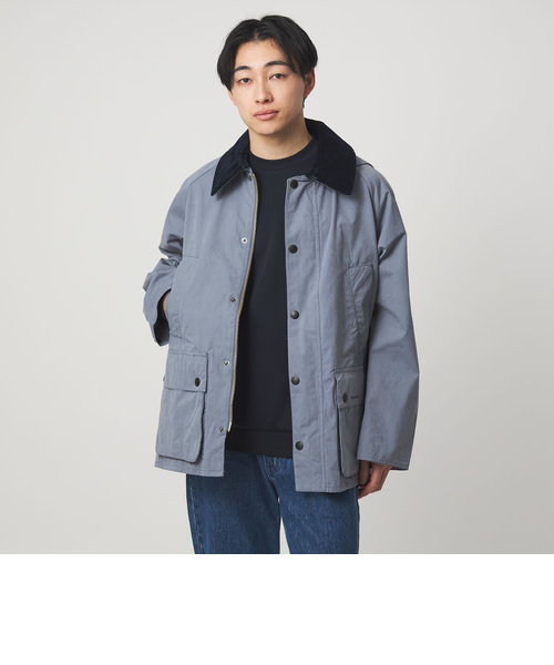 Barbour＞オーバーサイズフィット ピーチスキン ビデイル ジャケット