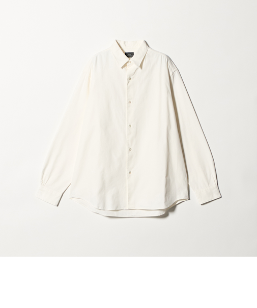 FINE BASIC スビン オックスフォード ジャストルーズ シャツ