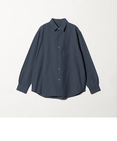 FINE BASIC スビン オックスフォード ジャストルーズ シャツ