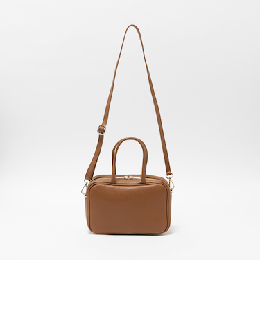 ＜PRATO MADE IN ITALY＞スクエアボストンバッグ