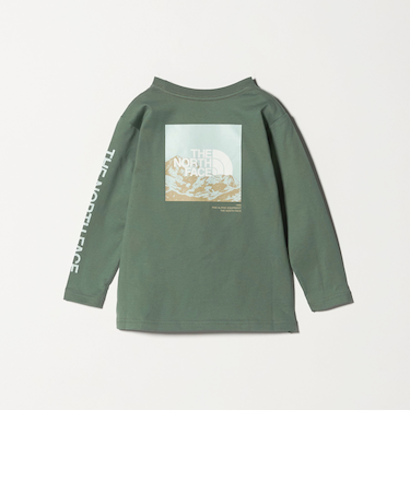 ＜THE NORTH FACE＞ロングスリーブスリーブグラフィックティー / キッズ  110cm-120cm