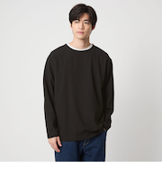 KIVANC ノーカラー 長袖 Tシャツ