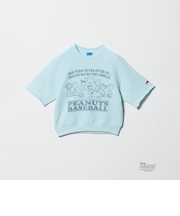 ＜FRUIT OF THE LOOM×PEANUTS＞スウェット 5分袖 / キッズ  110cm-130cm