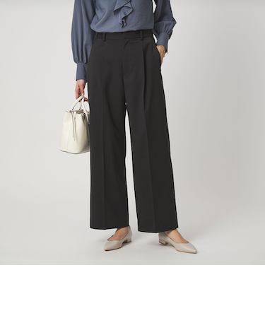 ［size SHORT/TALLあり］Daily Chic カバー ワイド パンツ