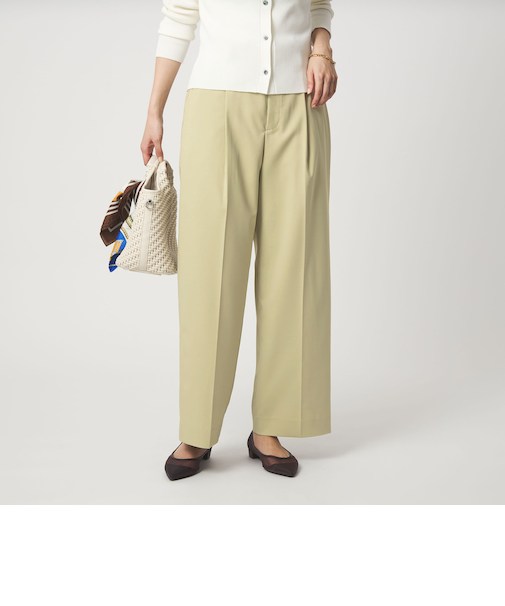 ［size SHORT/TALLあり］Daily Chic カバー ワイド パンツ