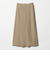 ツイル Aライン スカート