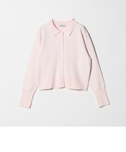 ブークレ ポロカーディガン ウォッシャブル