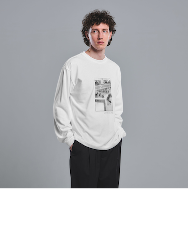 【別注】＜Filphies＞ニューヨーク フォト 長袖 Tシャツ