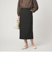 ［size SHORTあり］Daily Chic カラミ タイト スカート マシンウォッシャブル