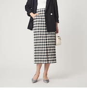 ［size SHORTあり］Daily Chic カラミ タイト スカート マシンウォッシャブル