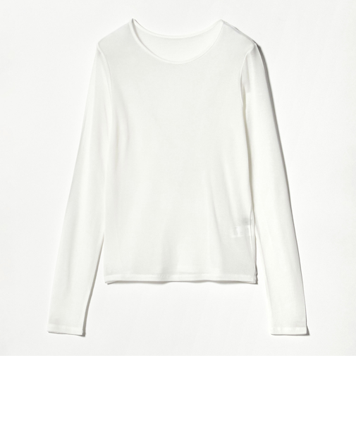 レディ シアー クルーネック カットソー