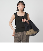 ニット タンクトップ ウォッシャブル