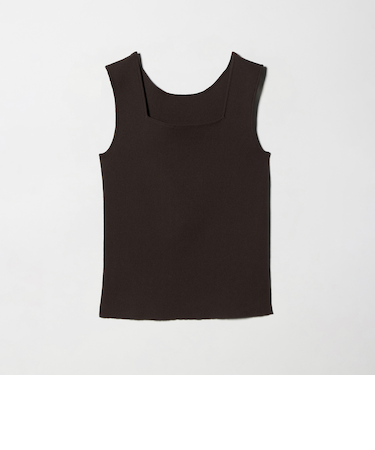 ニット タンクトップ ウォッシャブル